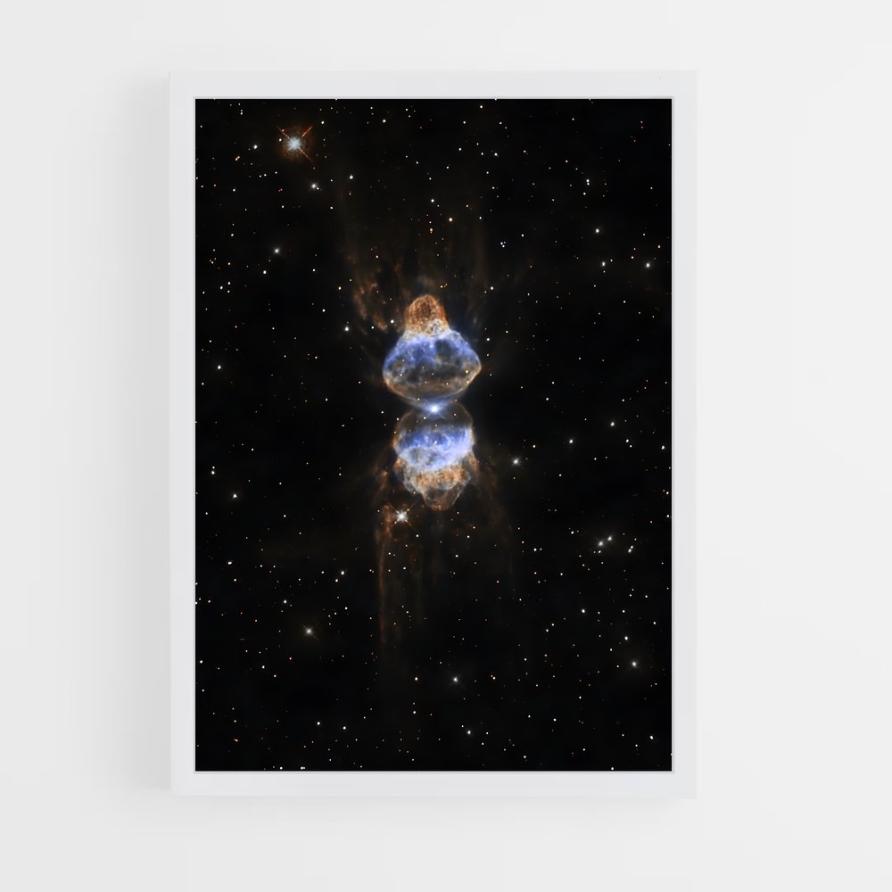 Poster Nébuleuse Écarlate – affiche Nébuleuses (vue 3)